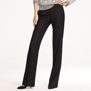 JCrew black cafe trouser size 6